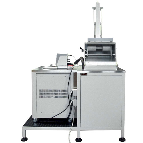 Pulidora Bainpol VTD, pulidora esmeriladora de mesa acccionamiento individual con pantalla tactil
